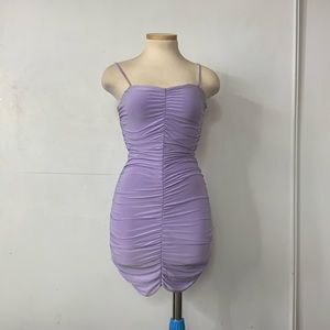 Lavender tight dress